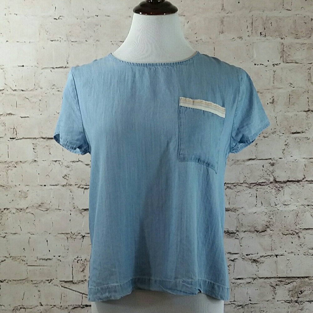 Anthropology Paper Crane top